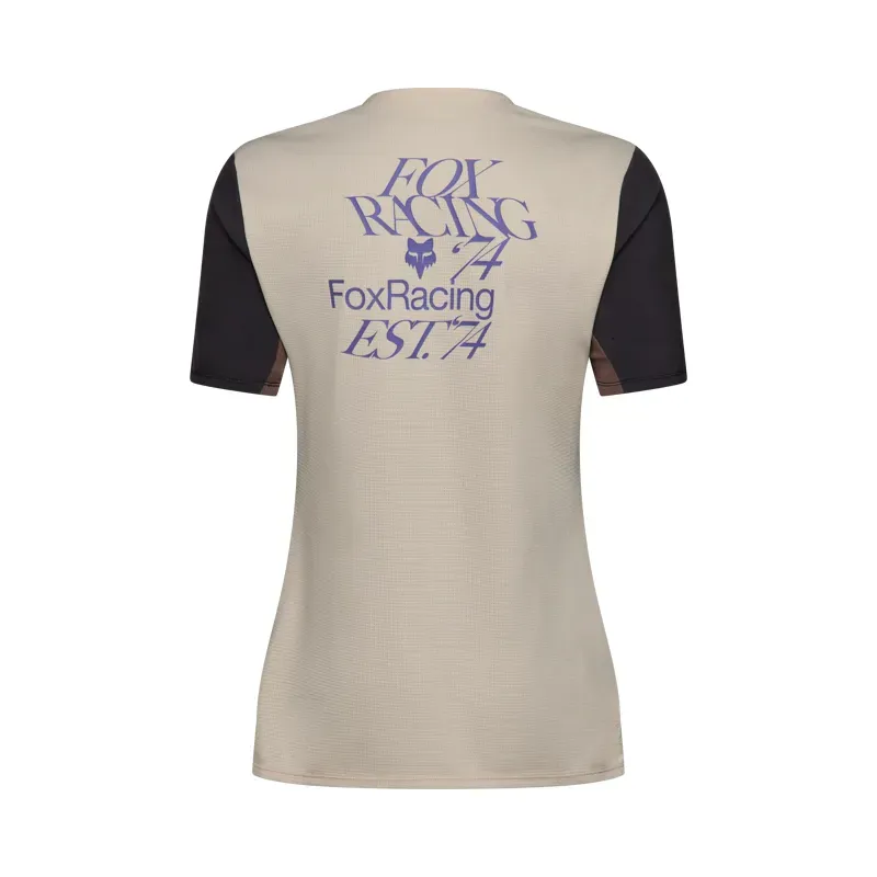 Fox Women's Defend Park Jersey in Chalk White-1