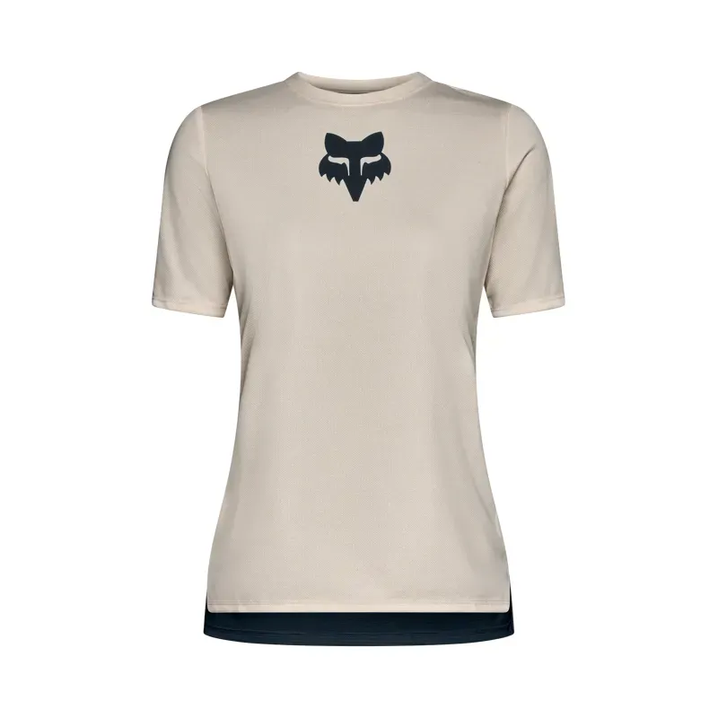 Fox Women's Ranger Fox Head Jersey in Chalk White