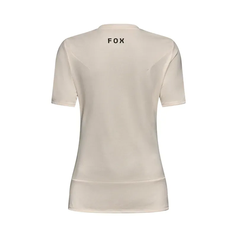 Fox Women's Ranger Fox Head Jersey in Chalk White-1