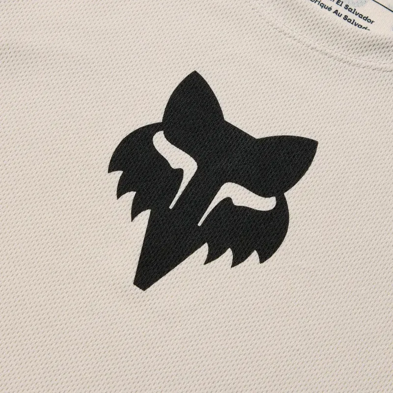 Fox Women's Ranger Fox Head Jersey in Chalk White-3