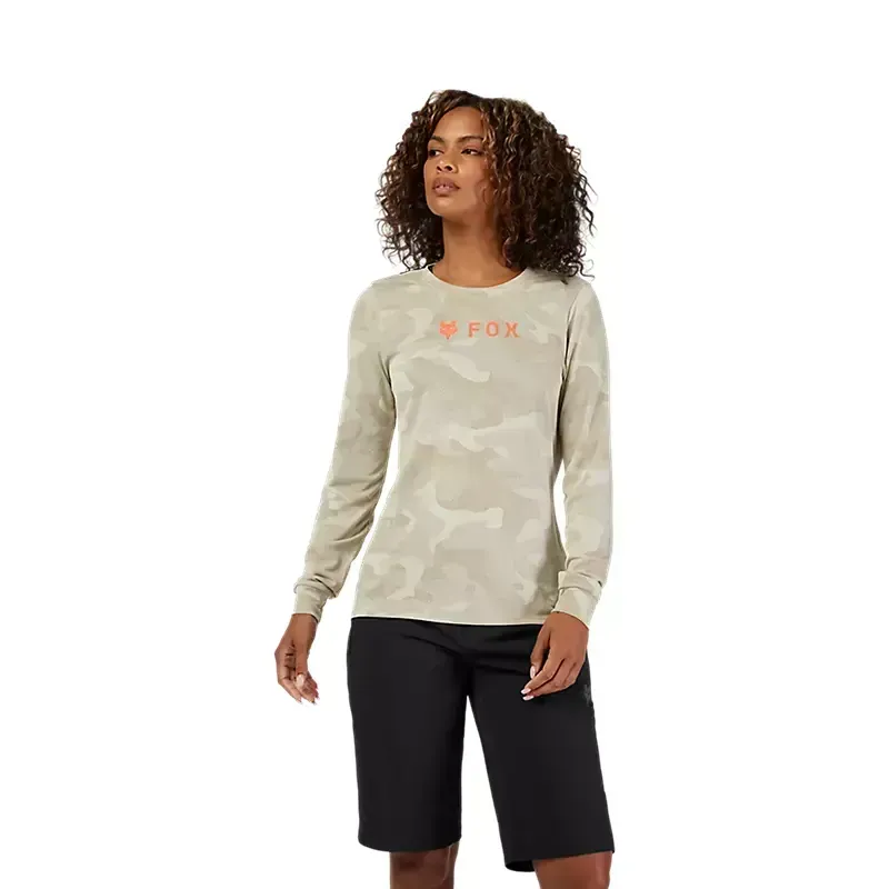 Fox Women's Ranger TruDri Long Sleeve Jersey in Cream-2