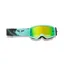 Fox Youth Main Kairos Mirrored Lens Goggles in Turquoise