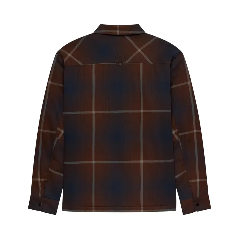 Fox Survivalist Fire Sasquatch Long Sleeve Shirt in Dark Brown-1