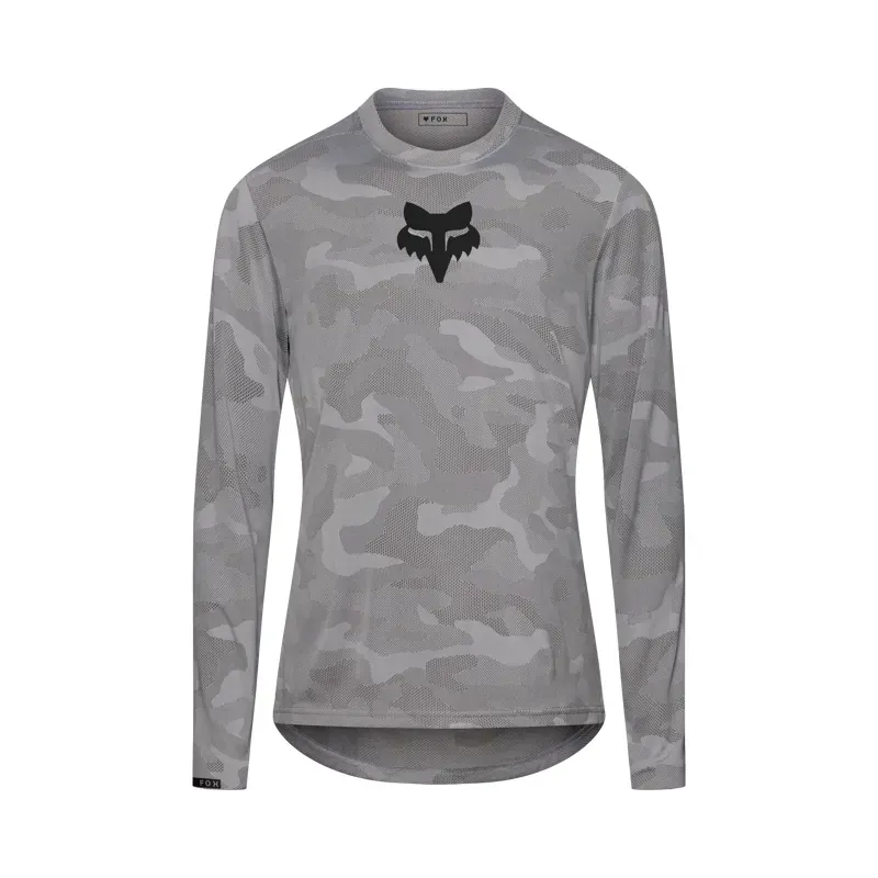Fox Ranger TruDri Long Sleeve Jersey in Pewter Grey
