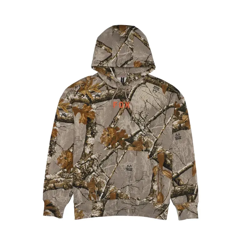 Fox Realtree Fleece Pullover Hoodie in Multicolor/Green