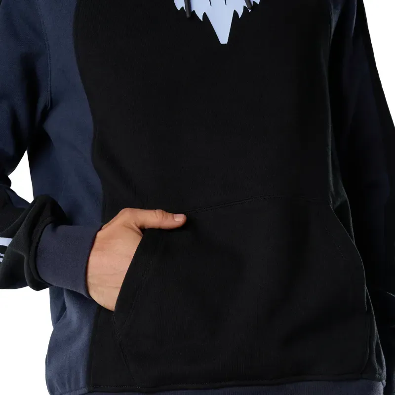 Fox Valiant Fleece Pullover Hoodie in Black-6