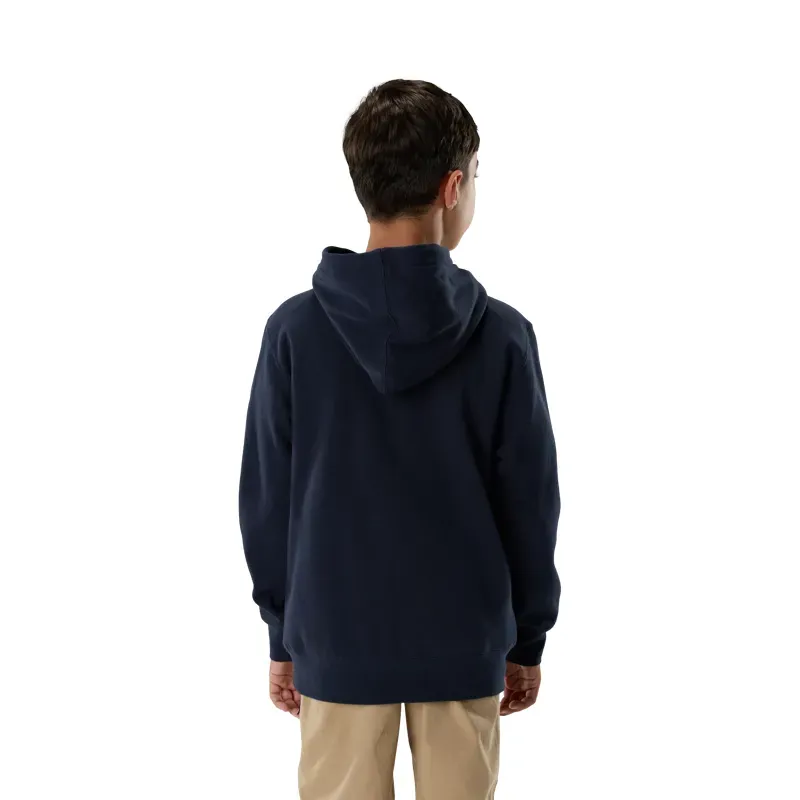 Fox Youth Since 74 Fleece Pullover Hoodie in Midnight Blue-3