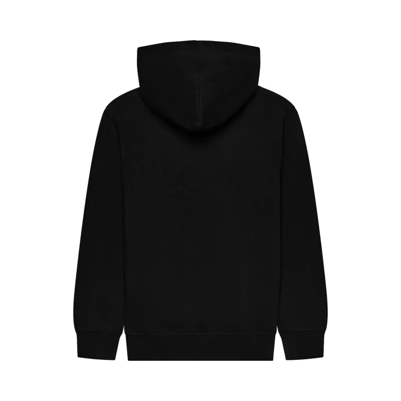 Fox Youth Since 74 Fleece Pullover Hoodie in Black-1