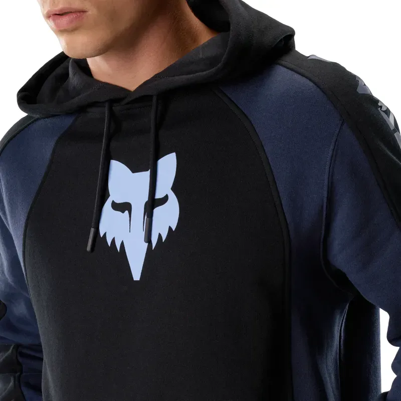Fox Valiant Fleece Pullover Hoodie in Black-4