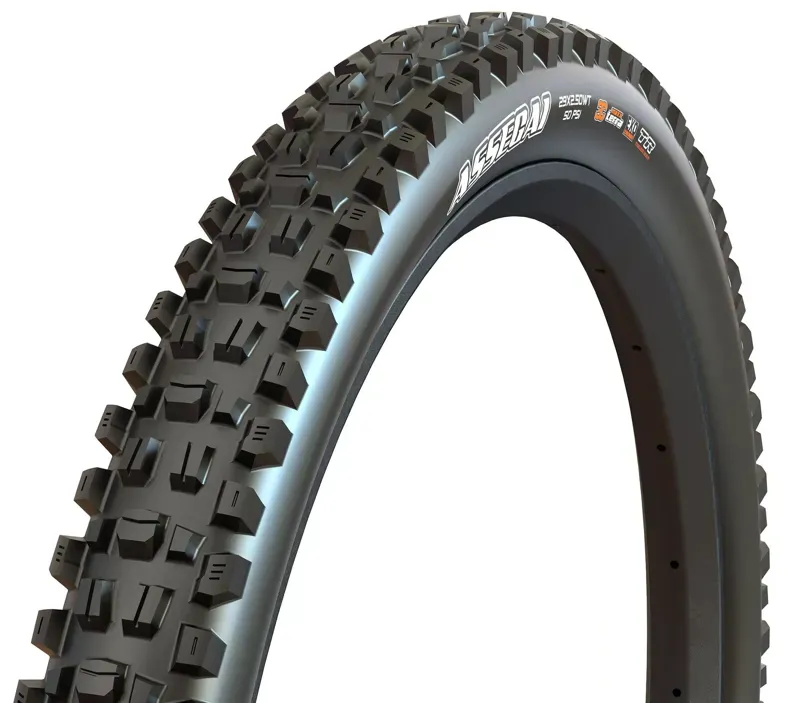 Maxxis Assegai Tire 29x2.5-inch MT/EXO+/TR Tire in Black-1