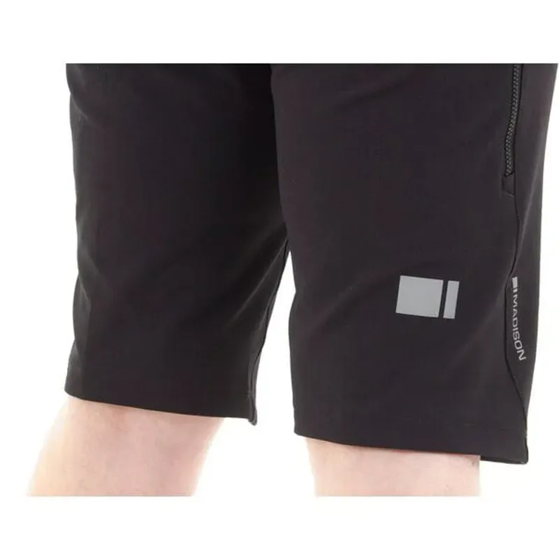 Madison Freewheel Men's Trail Shorts In Black-2