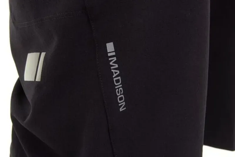 Madison Flux Men's DWR Stretch Trail Short In Black-3