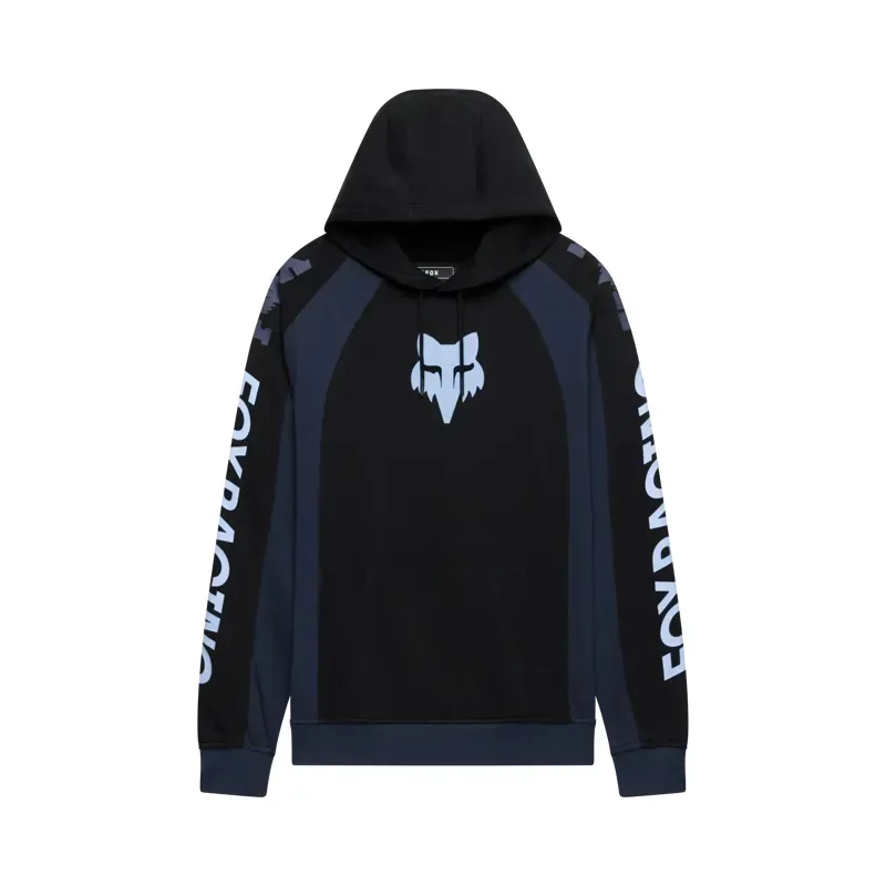 Fox Valiant Fleece Pullover Hoodie in Black