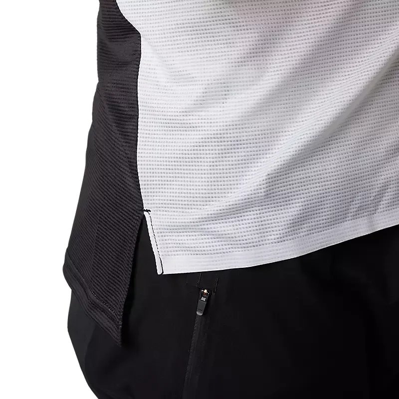 Fox Flexair Novah Long Sleeve Jersey in Black/White-4