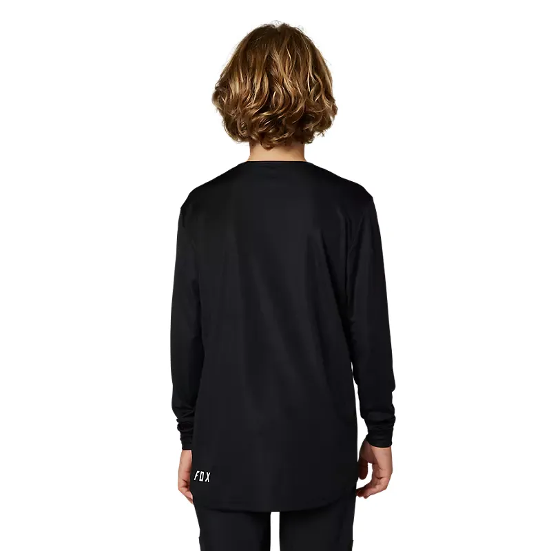 Fox Ranger Long Sleeve Youth Jersey in Black-2