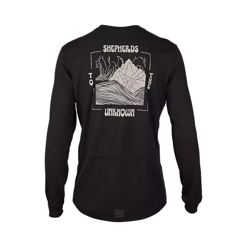 Ranger Shepherds Drirelease Long Sleeve Jersey Black-1