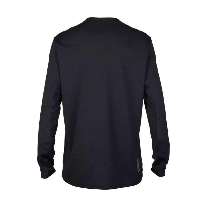 Fox Defend Long Sleeve Jersey in Black-1