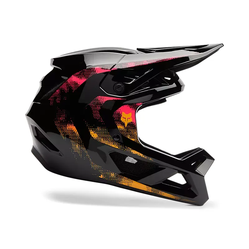 Fox Youth Rampage Kairos Helmet in Tangerine-1
