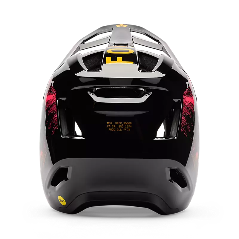 Fox Youth Rampage Kairos Helmet in Tangerine-3