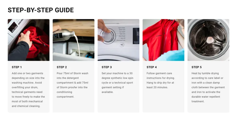 Storm Apparel Wash and Proof Twin Pack-5