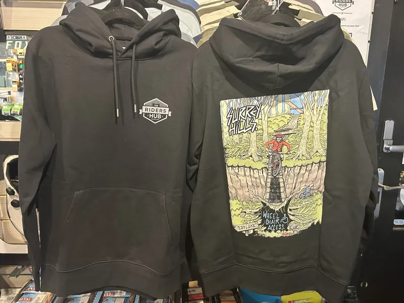 TRH Premium Hoodie - Wheelchair Access - Black