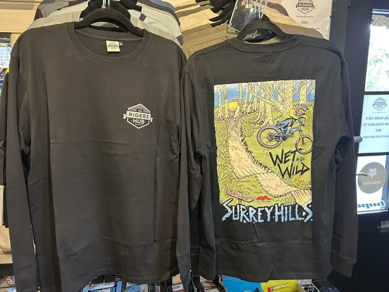 TRH Premium Trail LS - Wet and Wild - Black