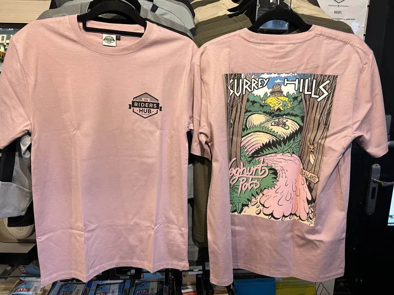 TRH Premium Trail T-Shirt - Yoghurt Pots - Dusty Pink