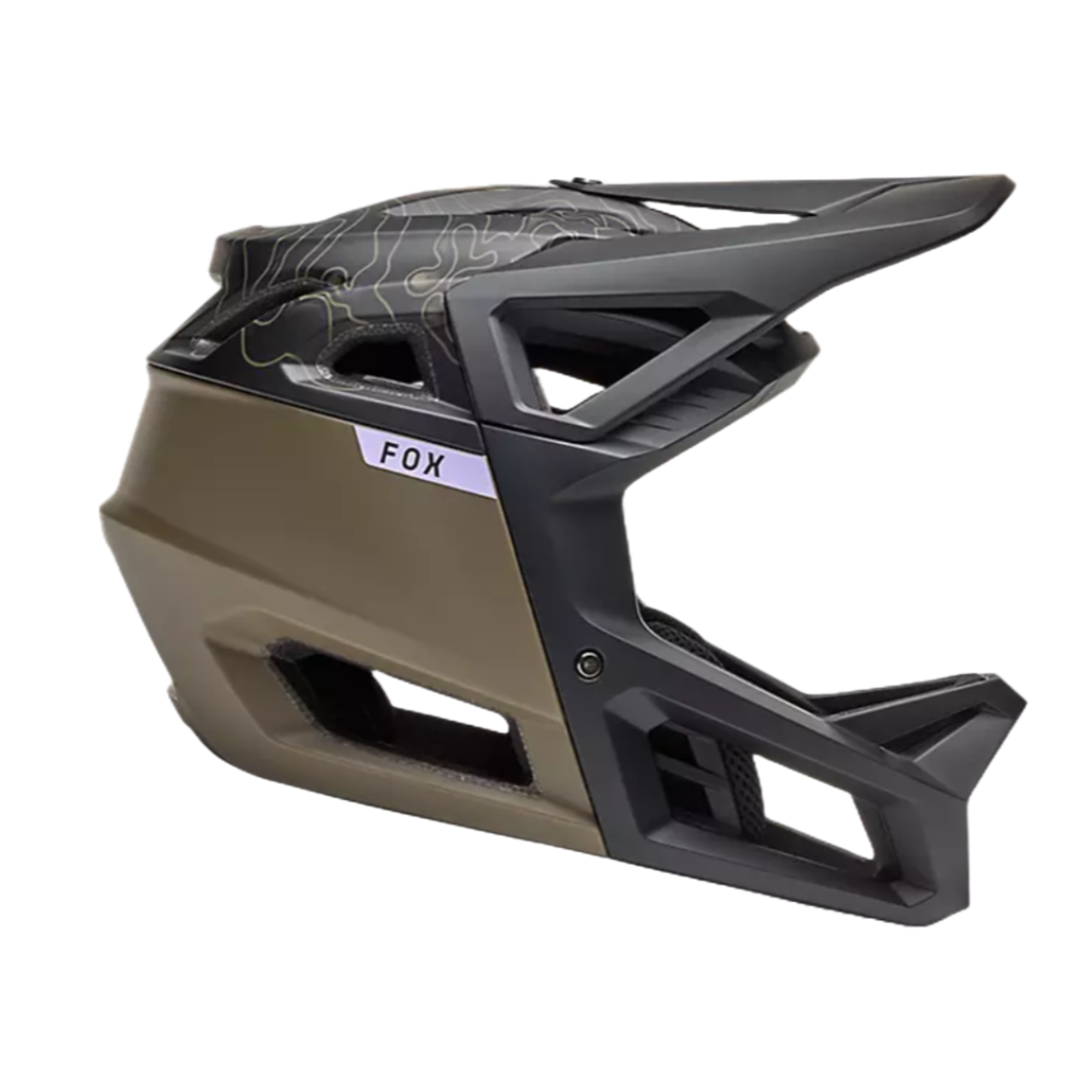 Fox Proframe Rizer Helmet in Military Green