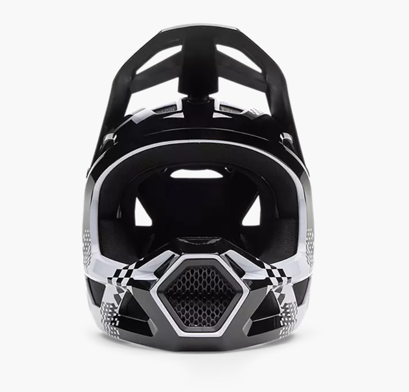 Fox Rampage Digi Image Helmet in Black/White-2