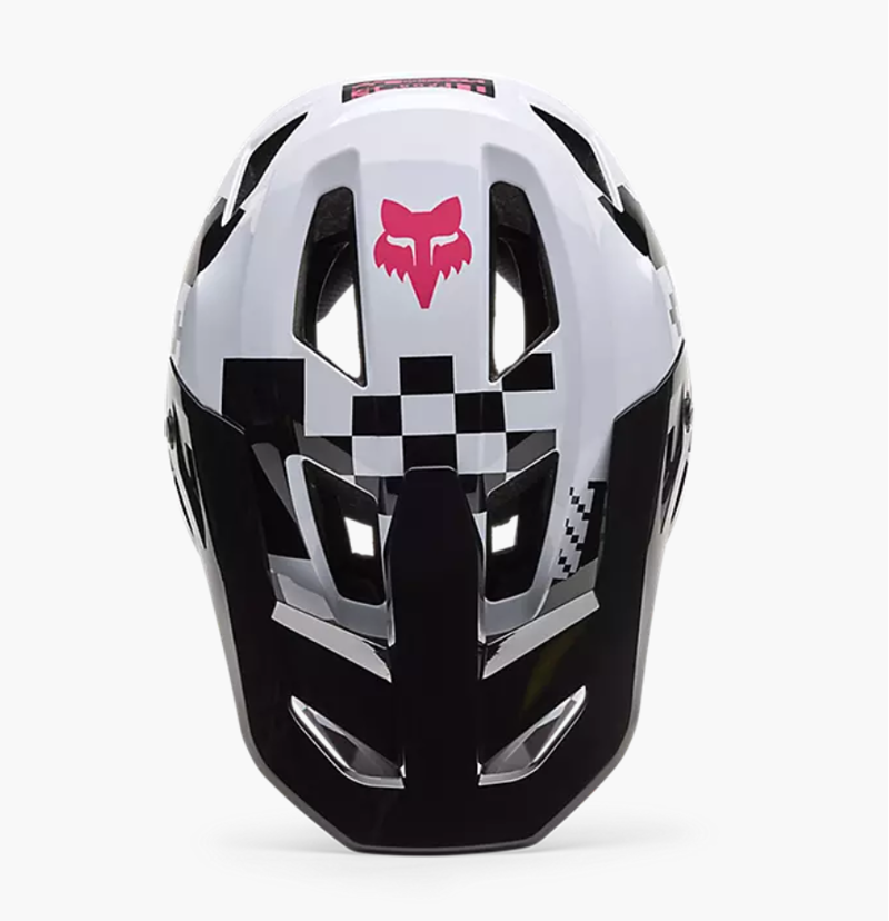 Fox Rampage Digi Image Helmet in Black/White-4