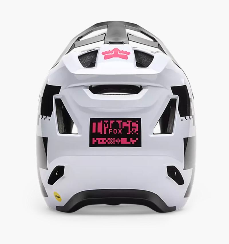 Fox Rampage Digi Image Helmet in Black/White-3