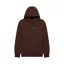 Fox Head Heavyweight Fleece Pullover Hoodie in Coffee