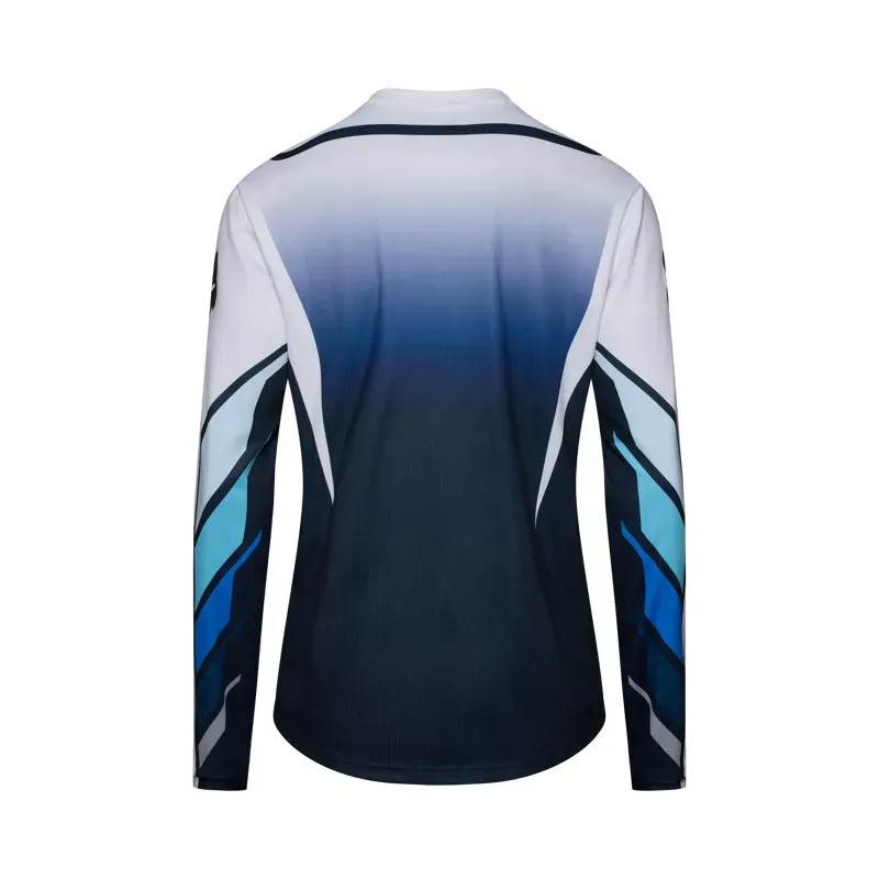 Fox Ranger Foundry Long Sleeve Jersey in Midnight Blue-1