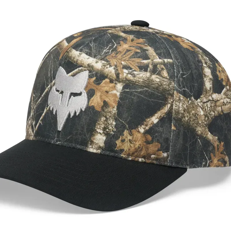 Fox Realtree Subframe Hat in Black/Multi-2