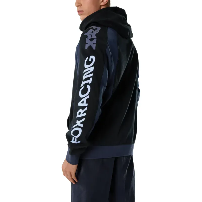 Fox Valiant Fleece Pullover Hoodie in Black-5