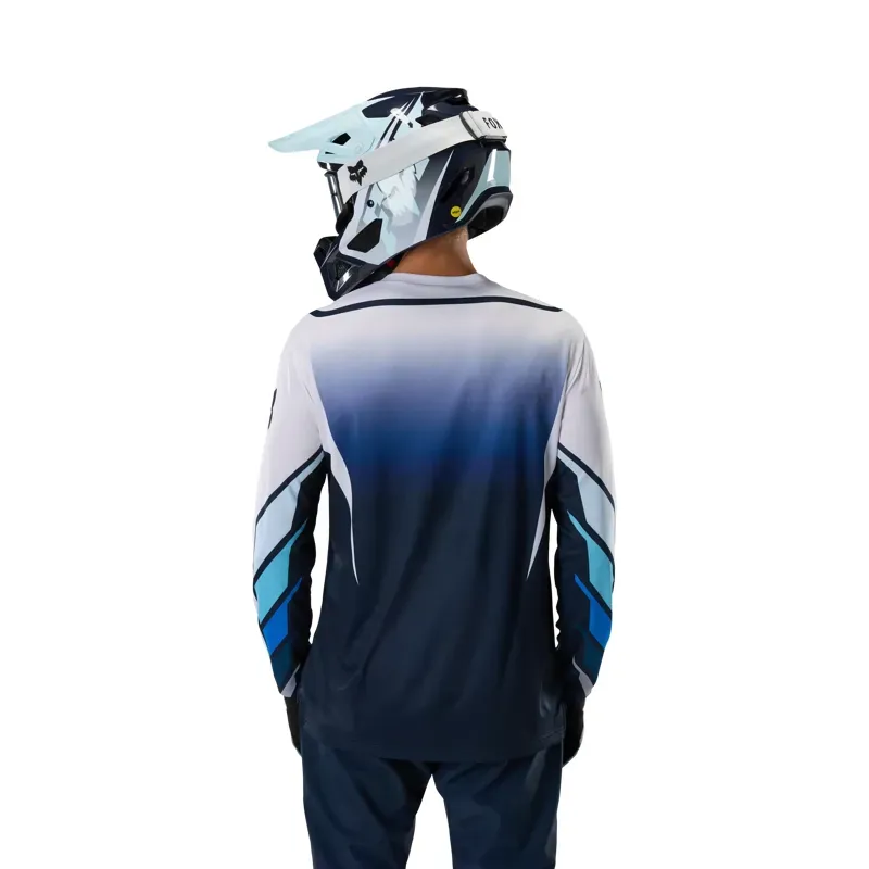 Fox Ranger Foundry Long Sleeve Jersey in Midnight Blue-3